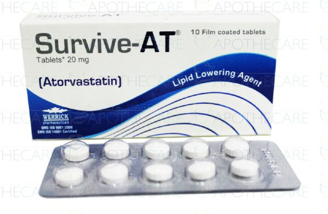 Survive-AT Tab 20mg 10's