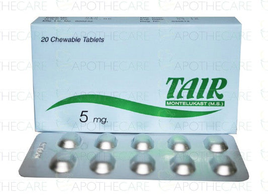 Tair Tab 5mg 2x10's