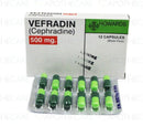 Vefradin Cap 500mg 12's