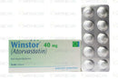 Winstor Tab 40mg 1x10's