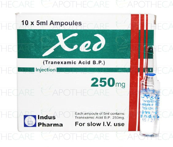 Xed Inj 250mg 10Ampx5ml