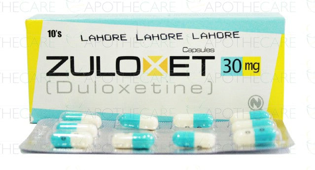 Zuloxet Cap 30mg 10's