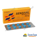 Sensival Tab 25mg 20's