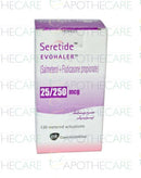 Seretide MDI Inh 25mcg/250mcg 1's