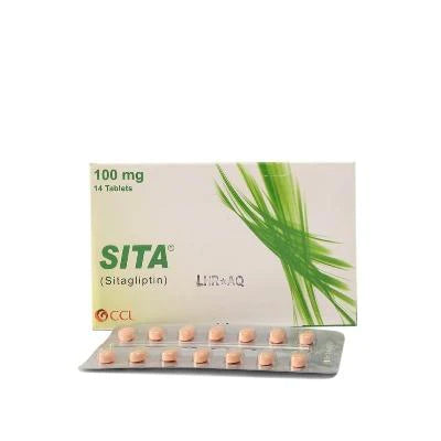 Sita Tab 100mg 14's