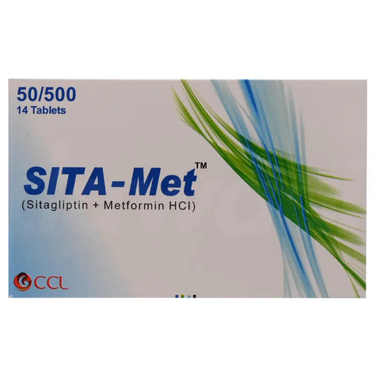 SitaMet Tab 50mg/500mg 14's