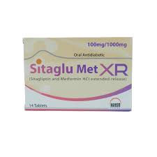 Sitaglu Met XR Tab 100/1000 14's