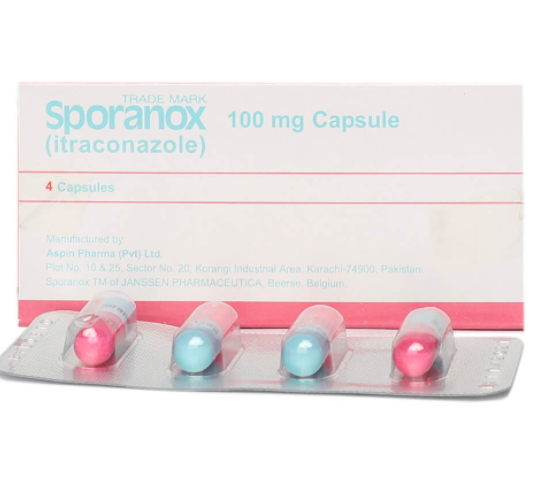 Sporanox Cap 100mg 4's