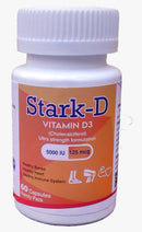 Stark-D Cap 5000IU/125mcg 60's