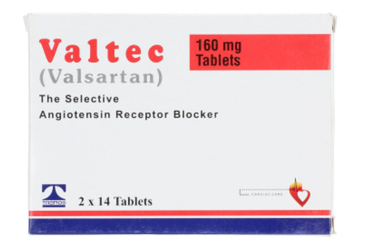 Valtec Tab 160mg 2x14's