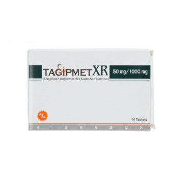 Tagipmet XR Tab 50mg/1000mg 14's