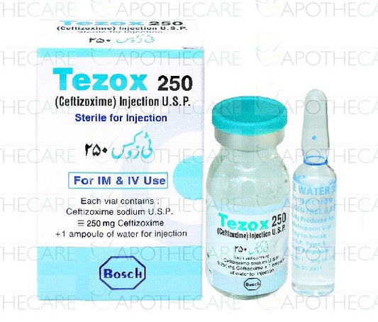 Tezox Inj 250mg 1Vial
