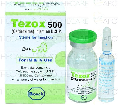 Tezox Inj 500mg 1Vial