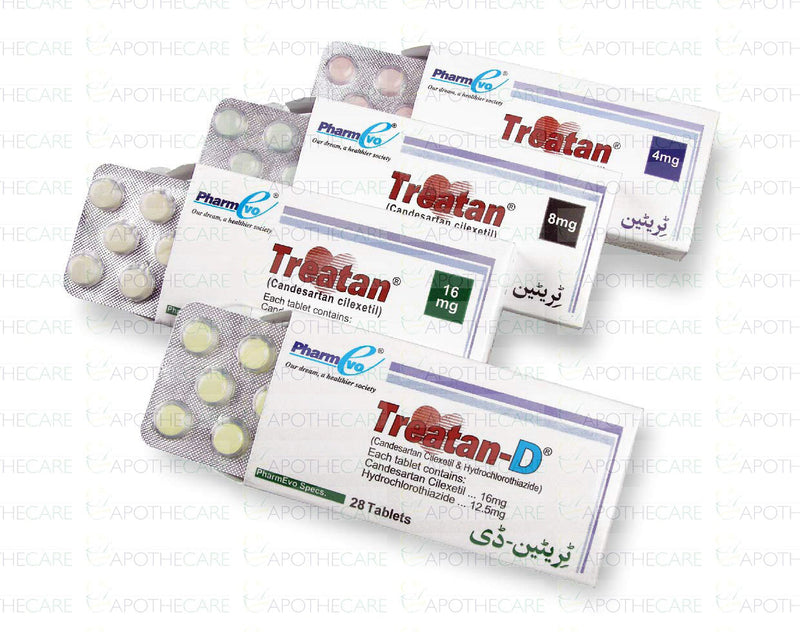 Treatan Tab 8mg 14's