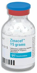 Zinacef Inj 1.5g 1Vial