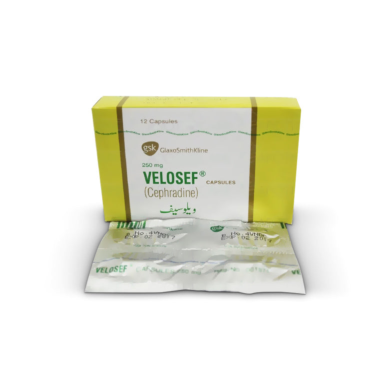 Velosef Cap 250mg 12's