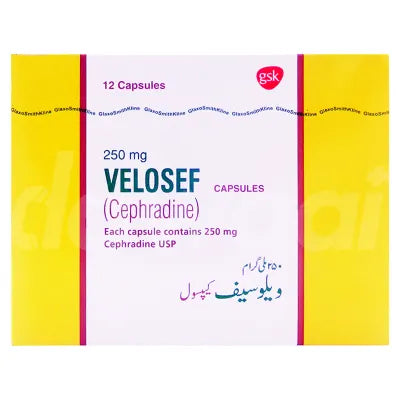 Velosef Cap 250mg 12's