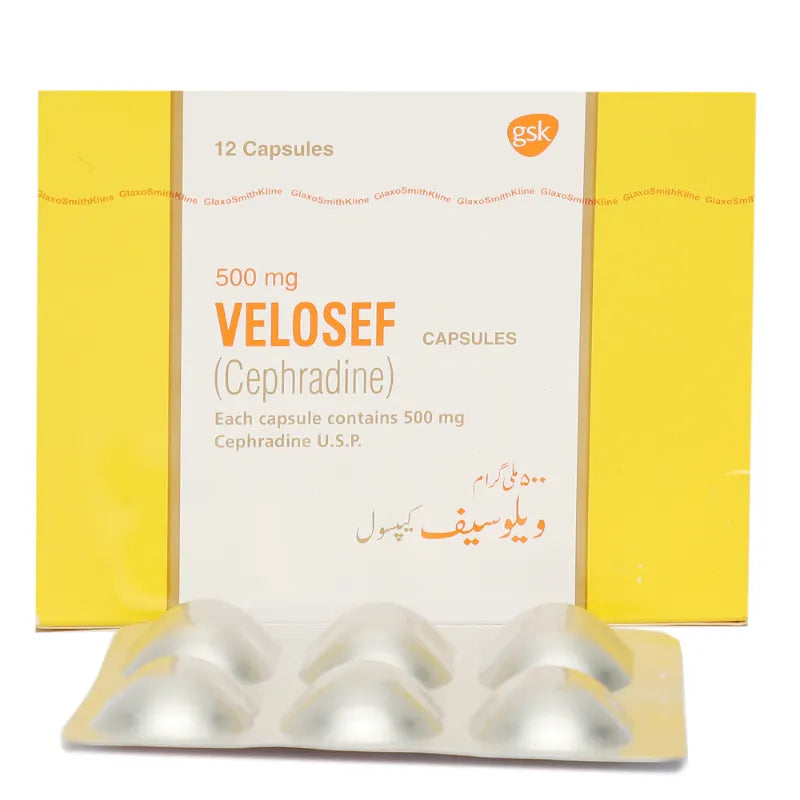 Velosef Cap 500mg 12-s