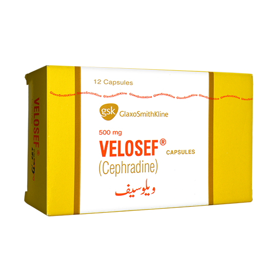 Velosef Cap 500mg 12-s