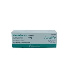 Ventolin SR Tab 4mg 100's