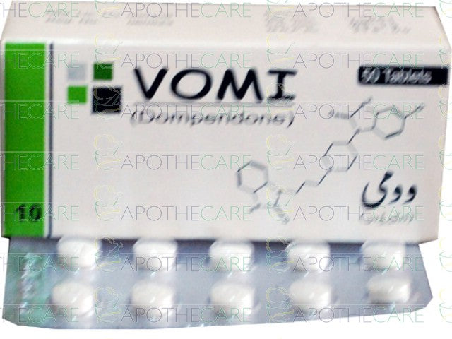 Vomi Tab 10mg 5x10's