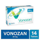 Vonozan Tab 20mg 14's