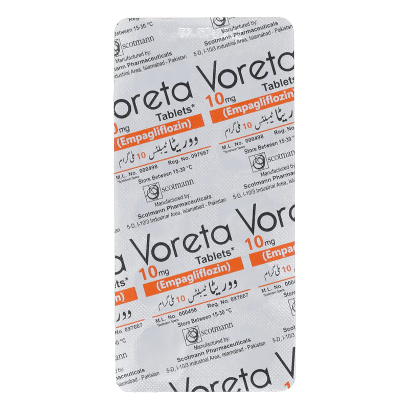 Voreta Tab 10mg 10's