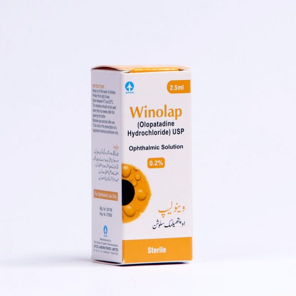 Winolap Ophthalmic Sol 0.2% 2.5ml