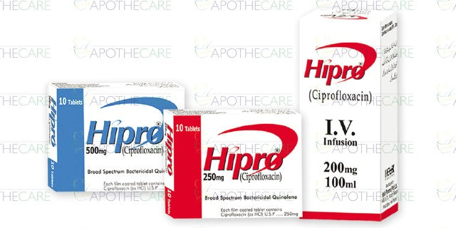 Hipro Tab 250mg 1x10's