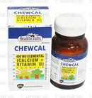 Chewcal Tab 400mg/100IU 30's