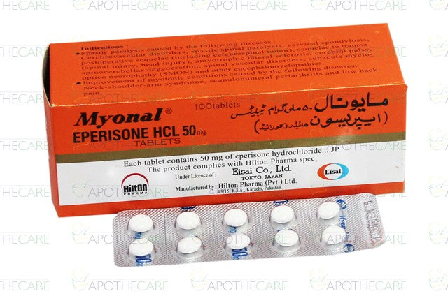 Myonal Tab 50mg 10's