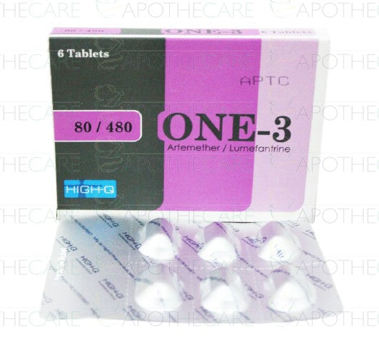 One-3 Tab 80mg/480mg 6's