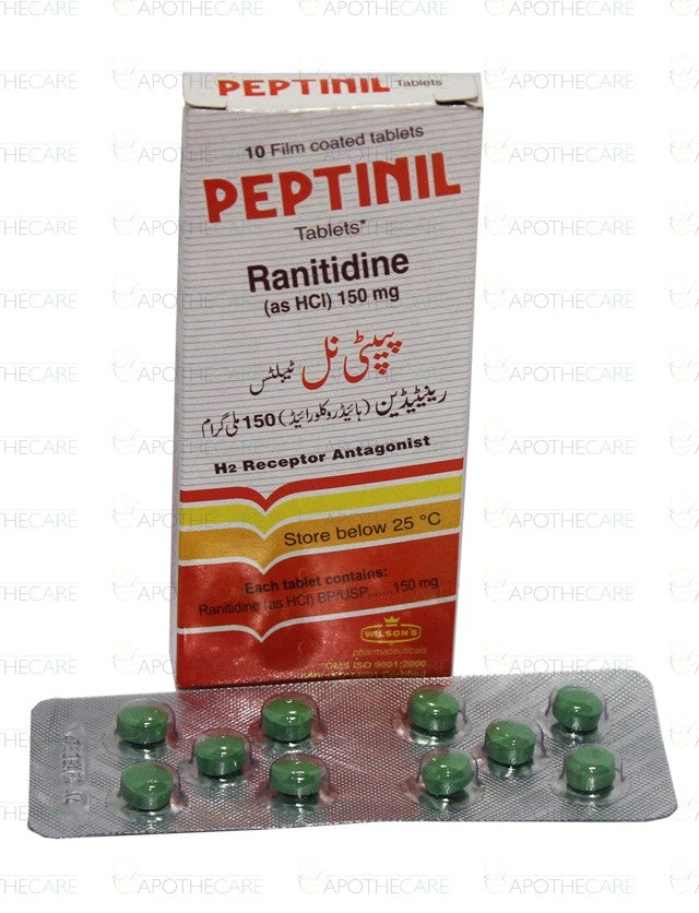 Peptinil Tab 150mg 1x10's