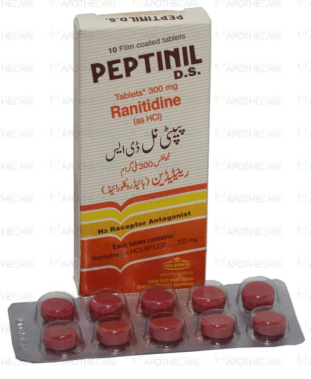 Peptinil D.S Tab 300mg 1x10's