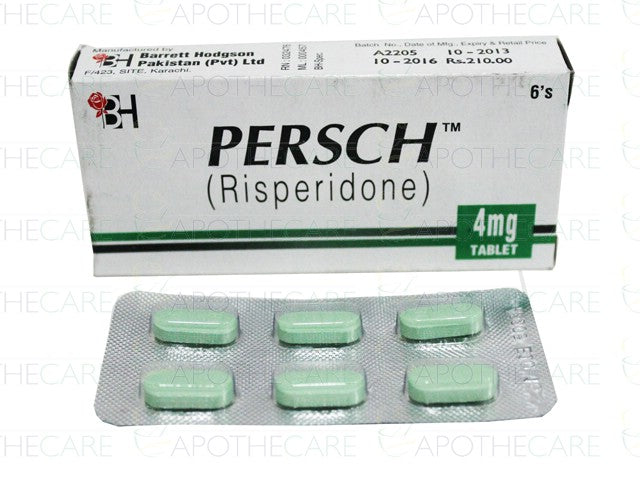 Persch Tab 4mg 6's