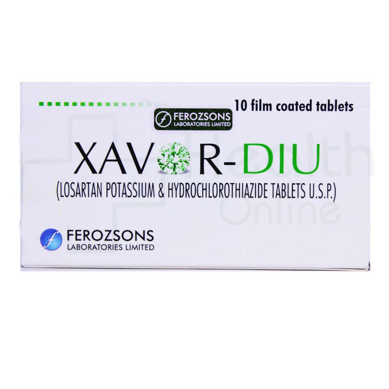 Xavor-DIU Tab 50mg/12.5mg 10's