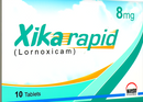 Xika Rapid Tab 8mg 10's