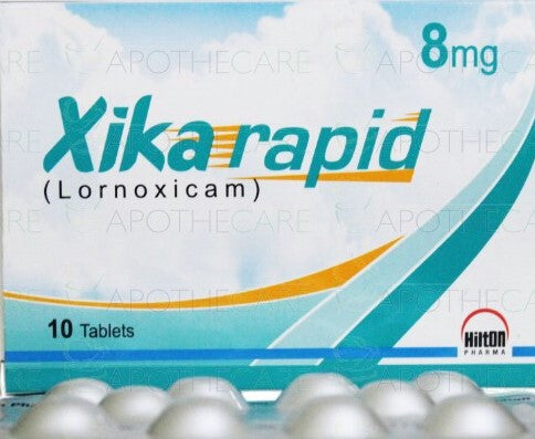 Xika Rapid Tab 8mg 10's