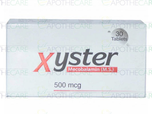 Xyster Tab 500mcg 3x10's
