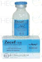 Zecef Inj 1.5gm 1Vial