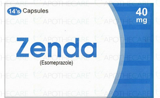 Zenda Cap 40mg 2x7's