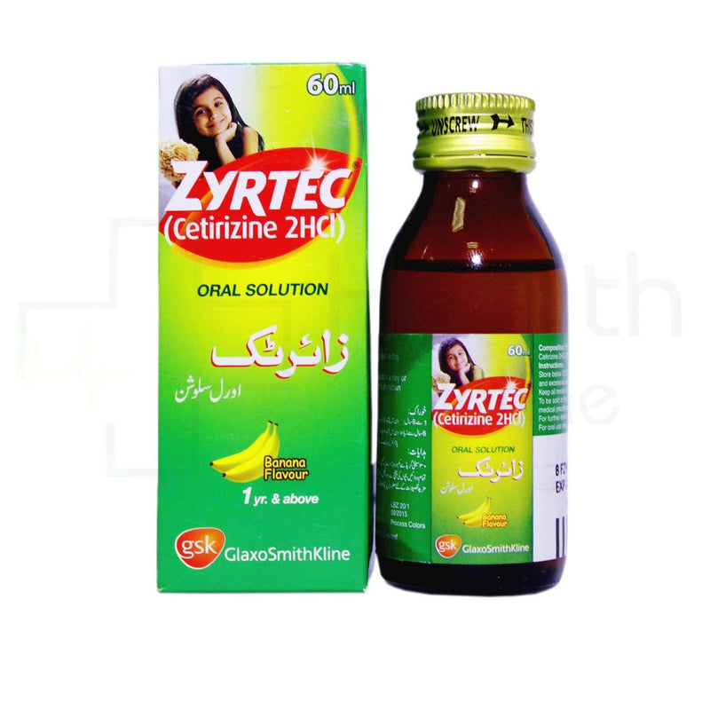 Zyrtec Syp 5mg/5ml 60ml