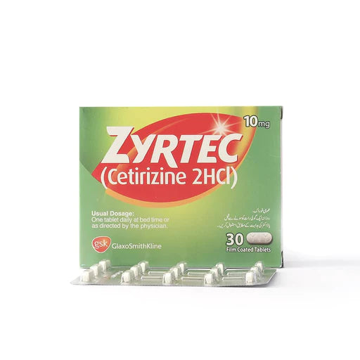 Zyrtec Tab 10mg 30's